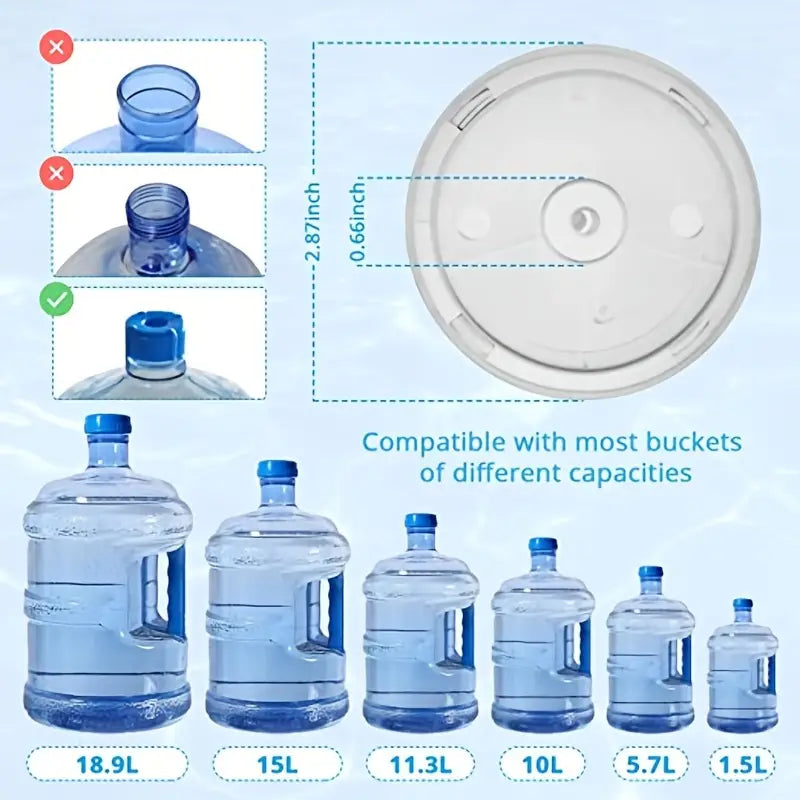 Portable Electric Water Bottle Pump with USB Charging