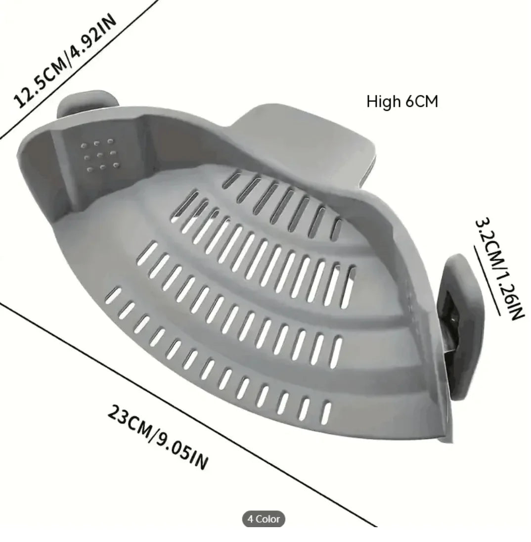 Wide-Mouth Silicone Sink Strainer